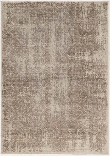 Jewell Collection Vintage Illusion Biege Rug, 8'x10'3"