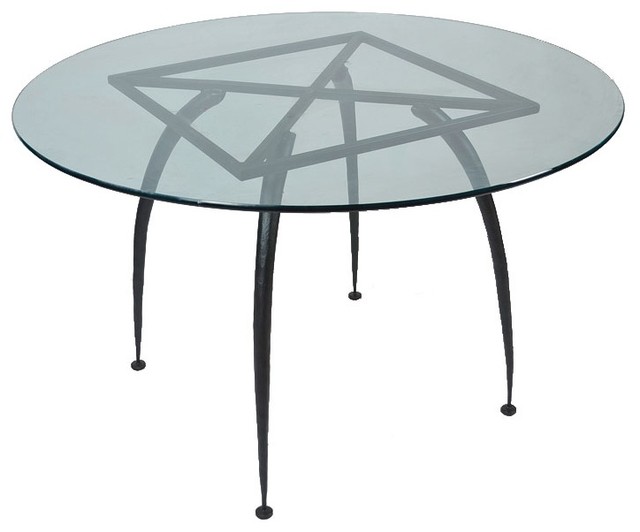Pinnacle Dining Table Base Only For 48, Outdoor Table Base For Glass Top