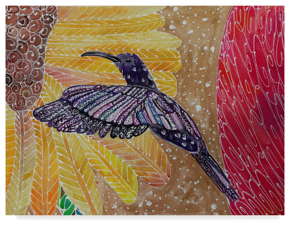 "The Quest" by Lauren Moss, Canvas Art, 24"x18" Tropical Prints And