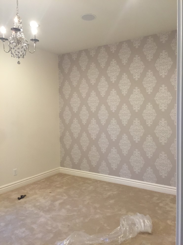 Inspiration for a transitional home design remodel in Phoenix
