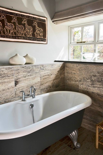 Whole House Redesign - Skelton contemporary-bathroom