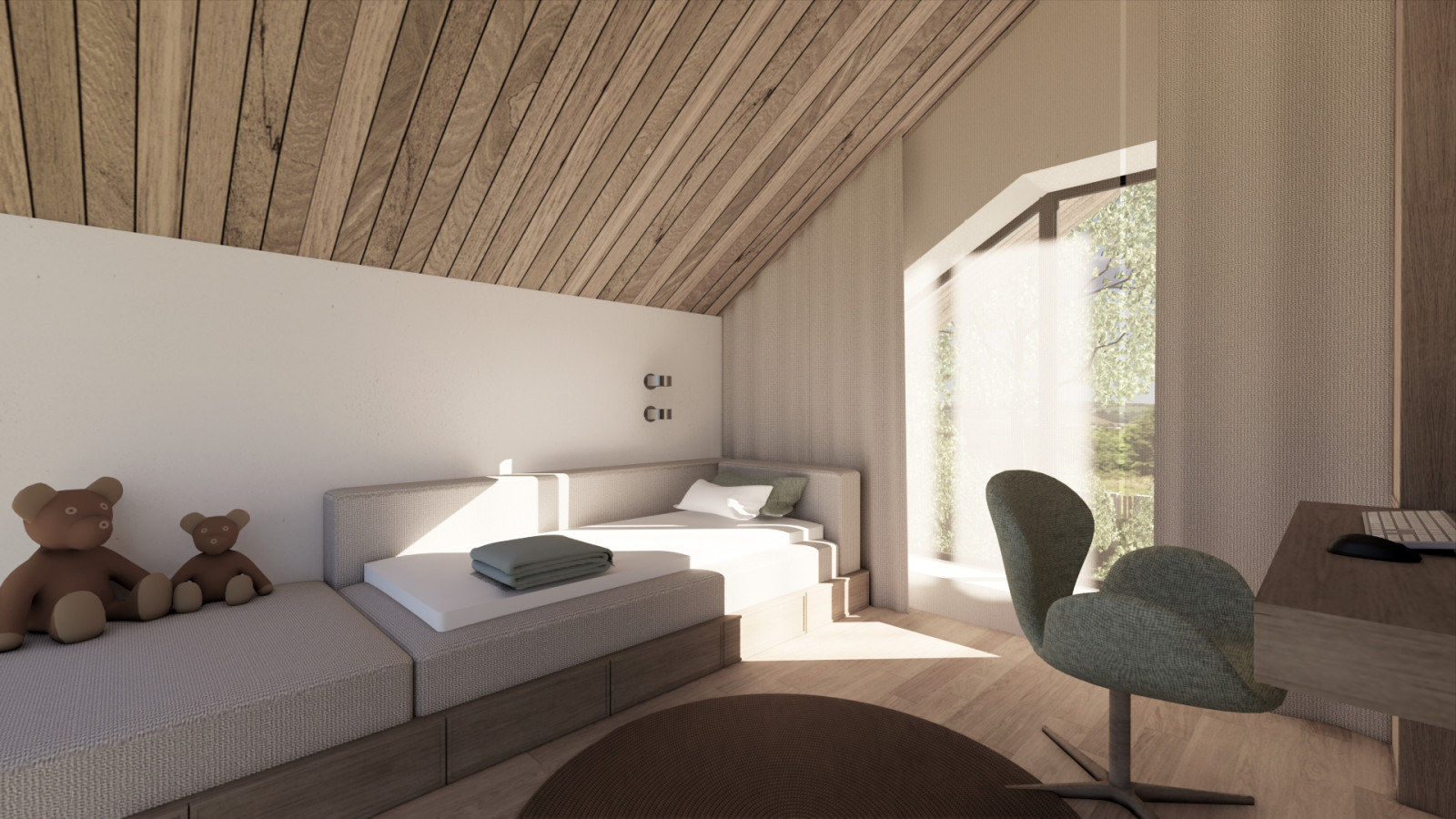 Shades of nature (интерьер)