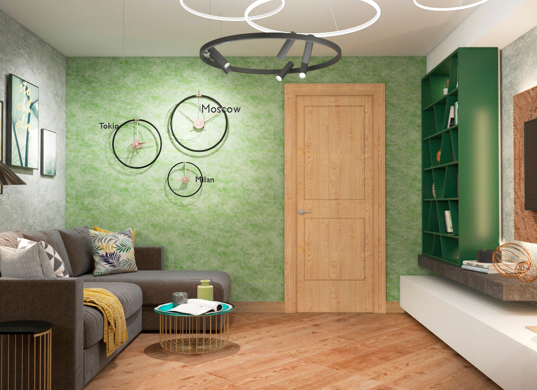 зелень в мегаполисе