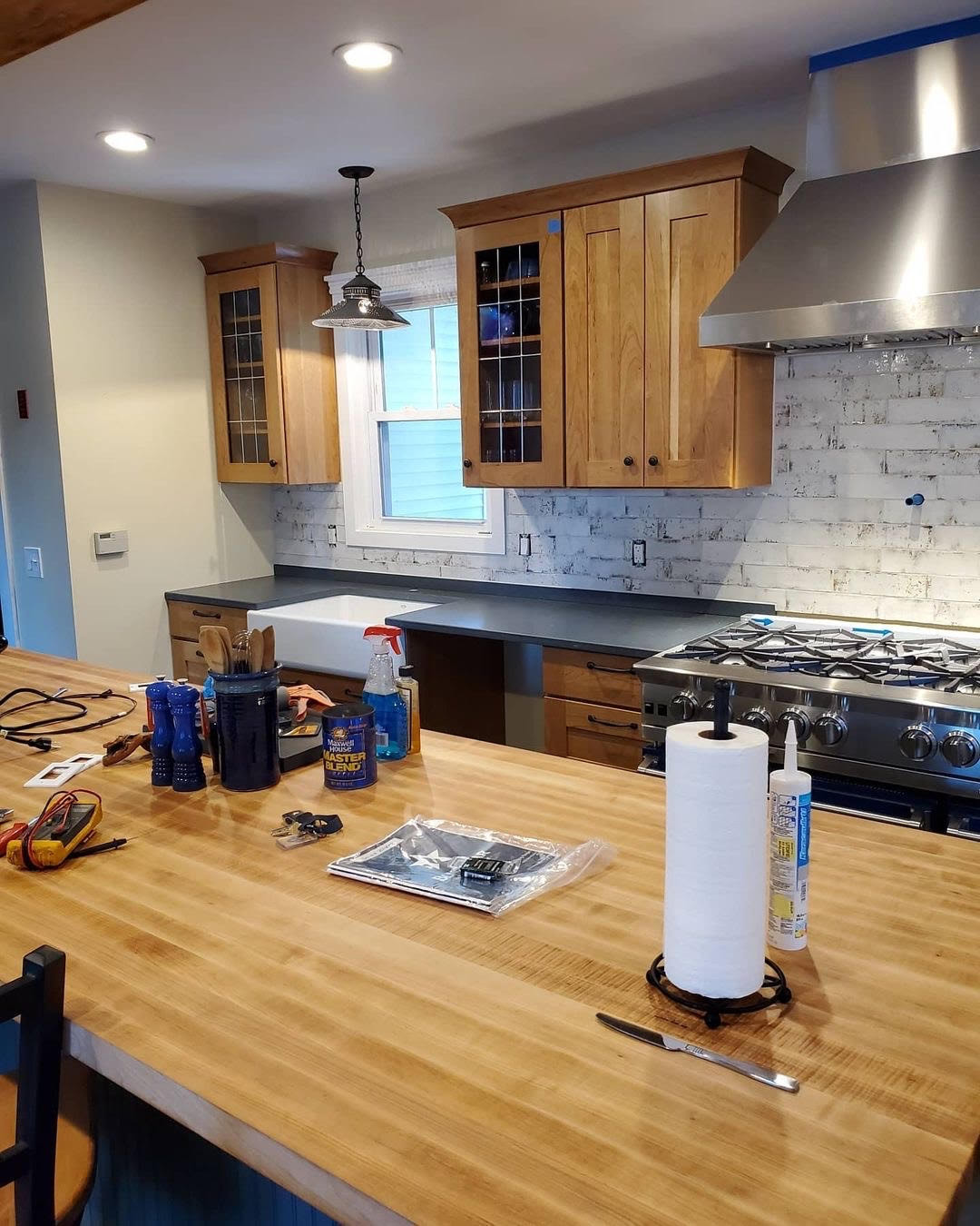 Rustic Tile Backsplash