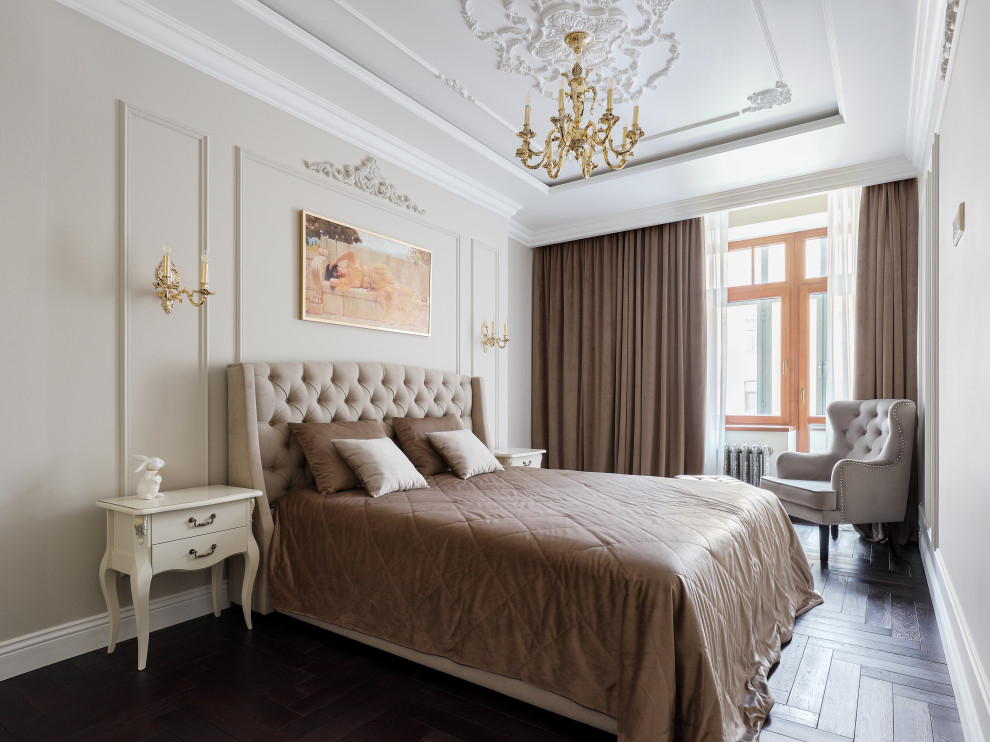 Реализованный дизайн-проект квартиры 90 кв.м.в стиле неоклассика