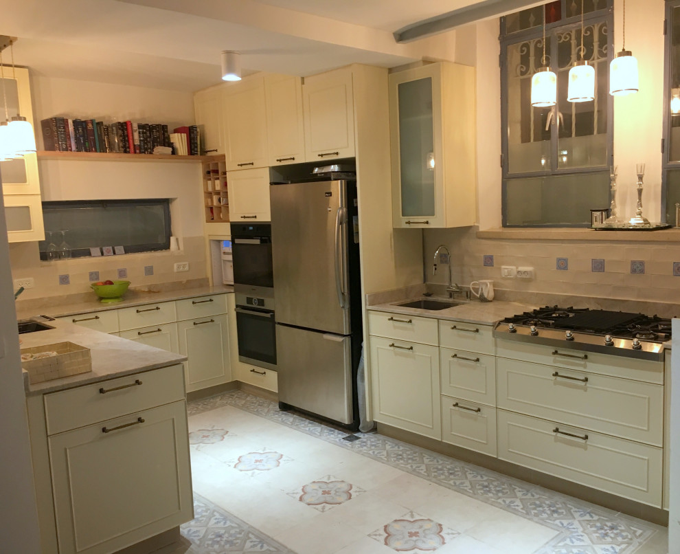 This is an example of a mediterranean kitchen in Other.