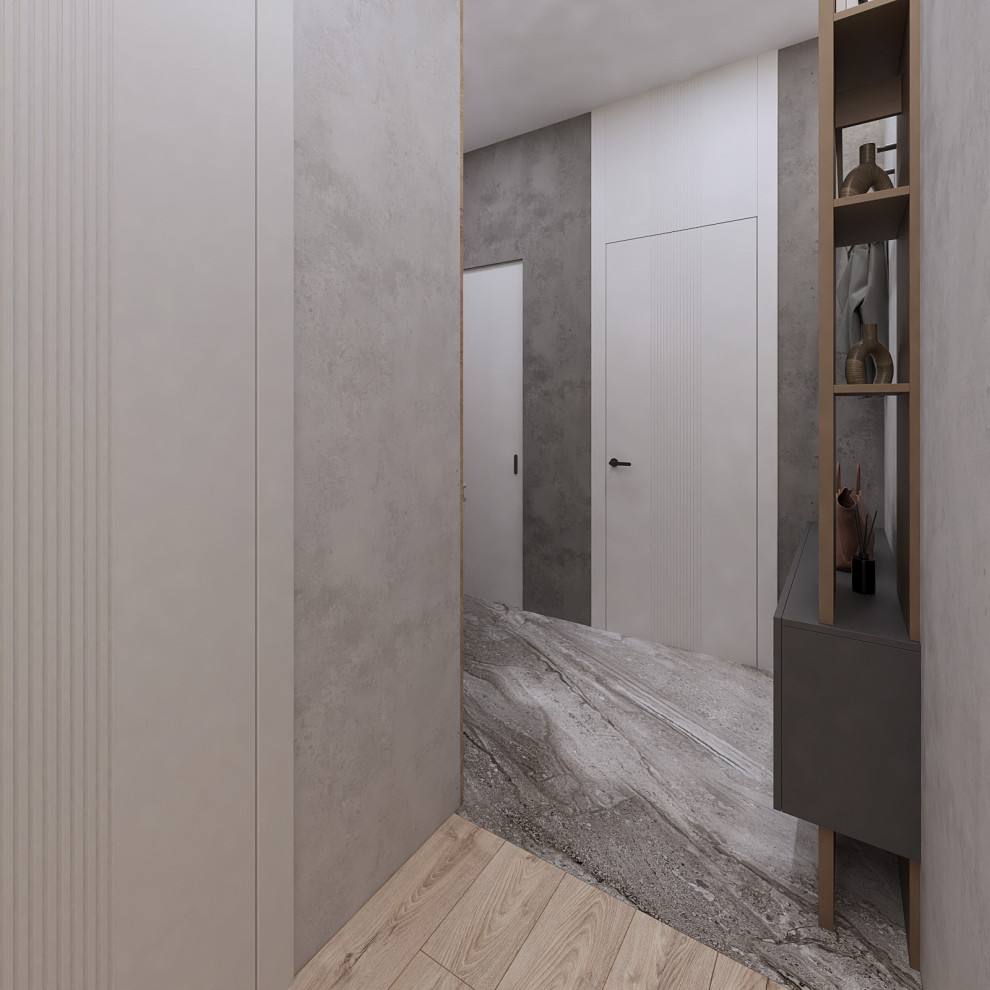 Современная эклектика: 3-комнатная квартира 93 м2