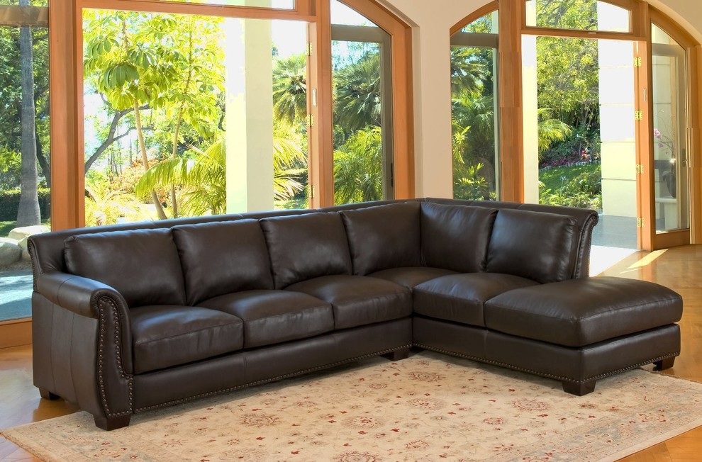 Vegas Leather Sectional