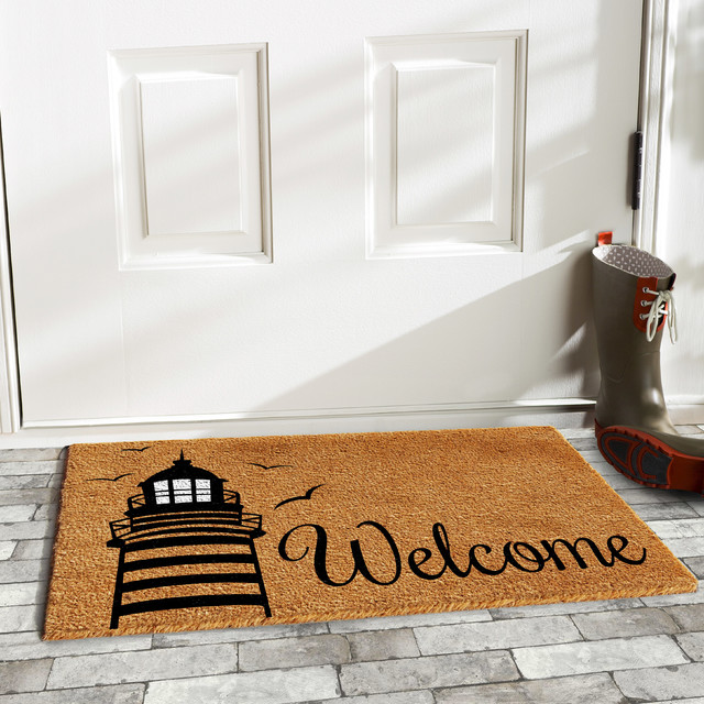 Door Mats Palm Tree Welcome Mat 18 X 30 Door Mat Palm Coast