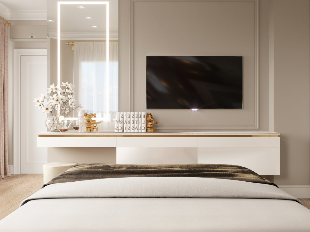 Двухуровневая квартира для пары со взрослым сыном