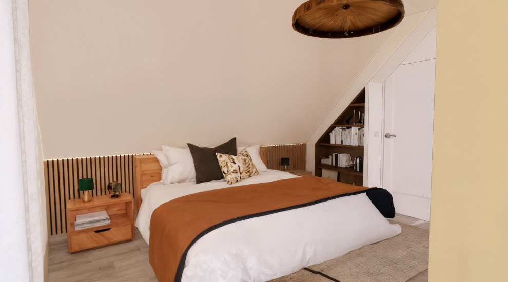 Chambre parentale avec dressing 3D - Neufchâtel en Bray