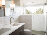 Transitional Bathroom by Kimball Modern Design + Interiors