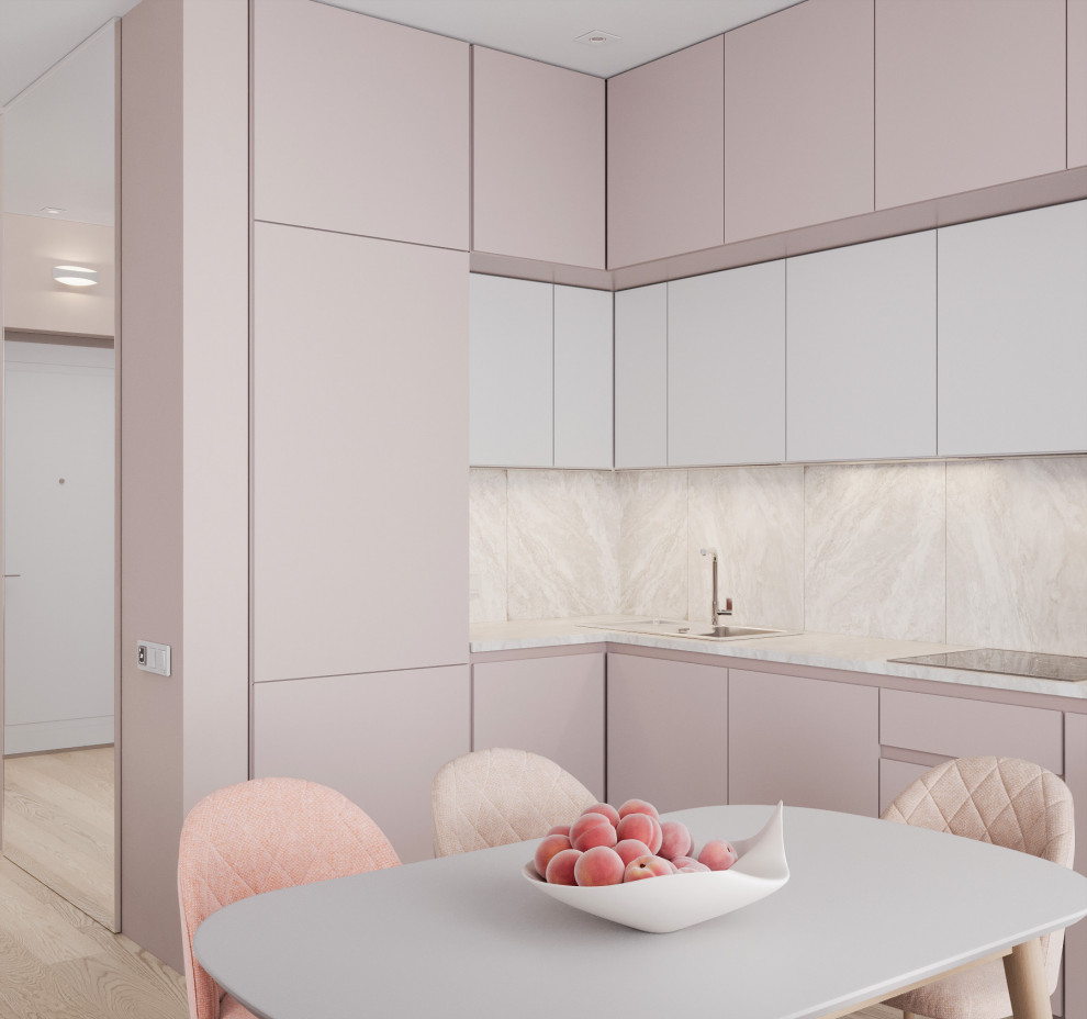 Проект "Персиковый минимализм"