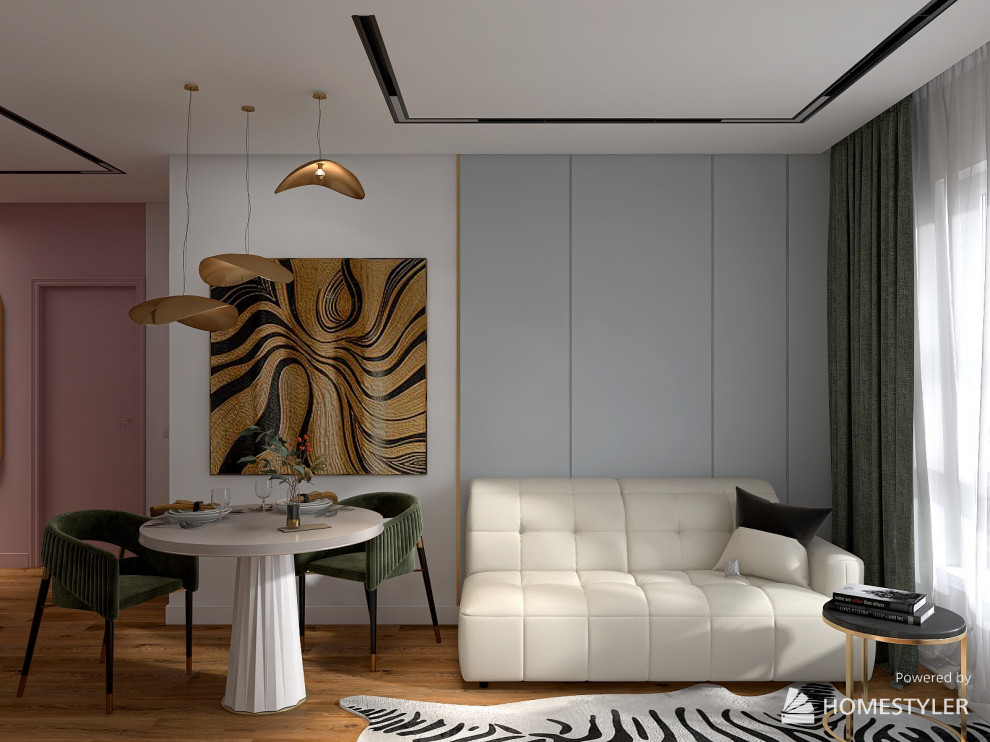 Дизайн-проект квартиры 40 кв.м.