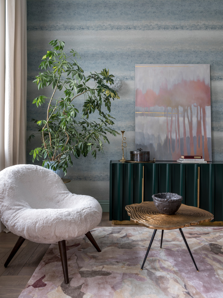 Романтичный интерьер на Сретенке 107 кв.м.