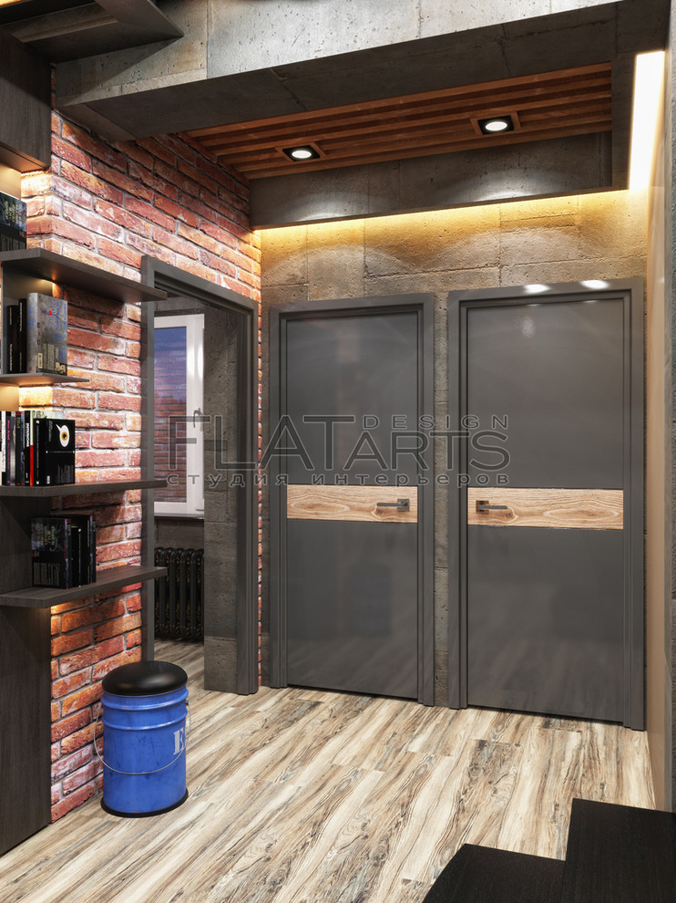 Дизайн таунхауса 140кв.м в стиле лофт