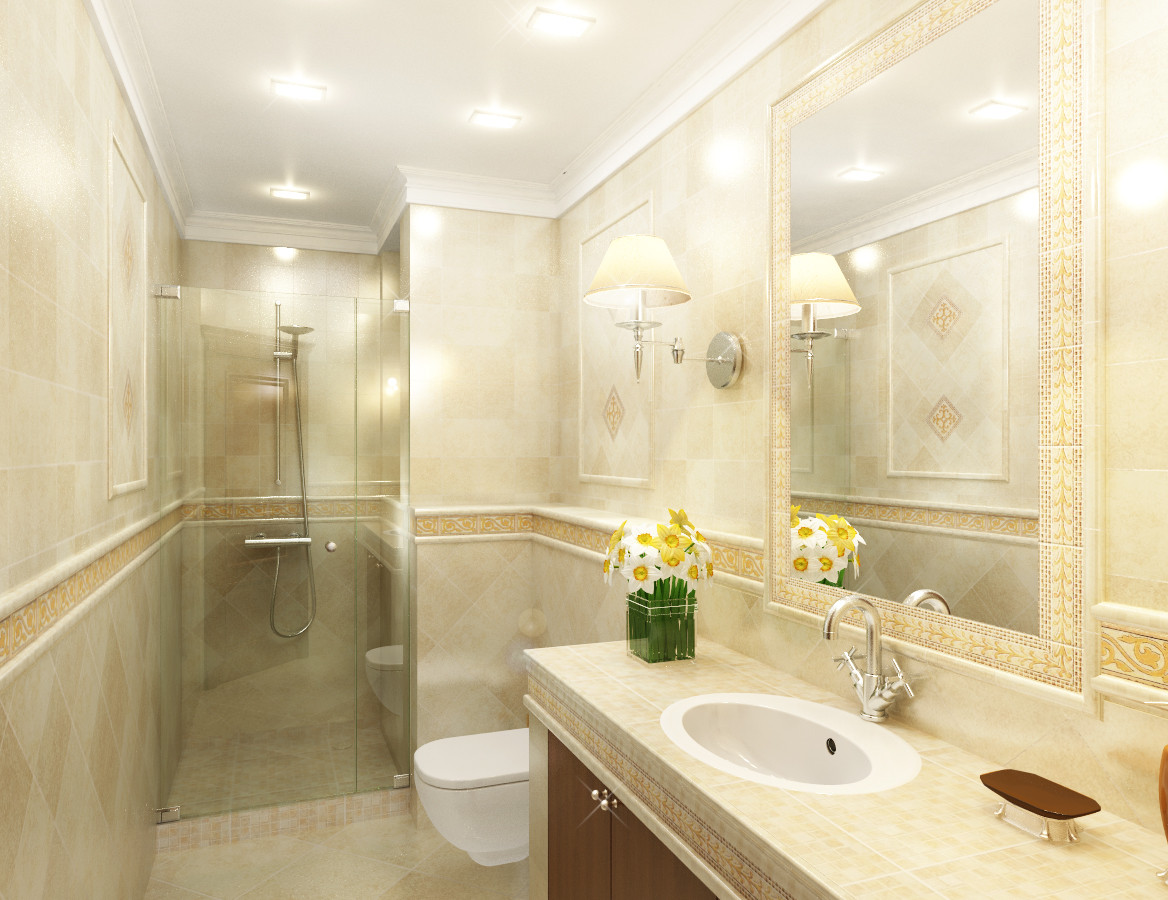 Маленькая квартира в легком классическом стиле