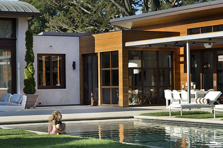 Inspiration for a contemporary home design remodel in San Francisco