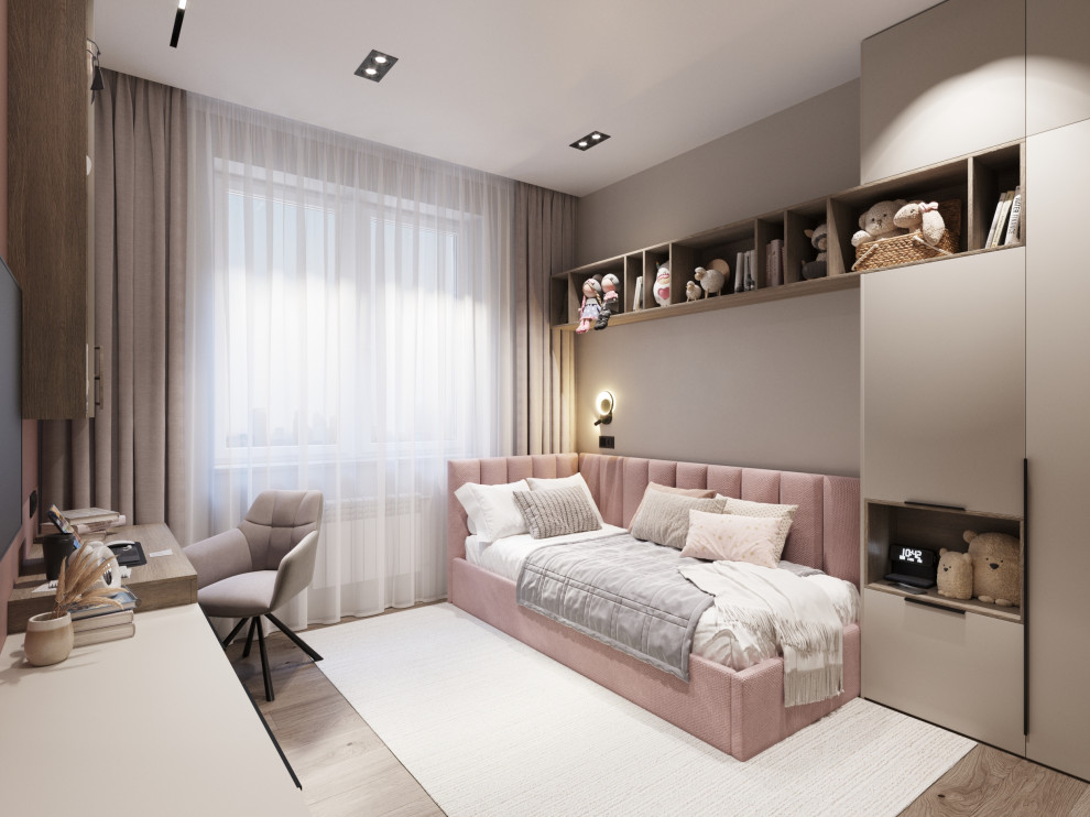 Московская современная квартира 97 кв.м для семьи с двумя детьми