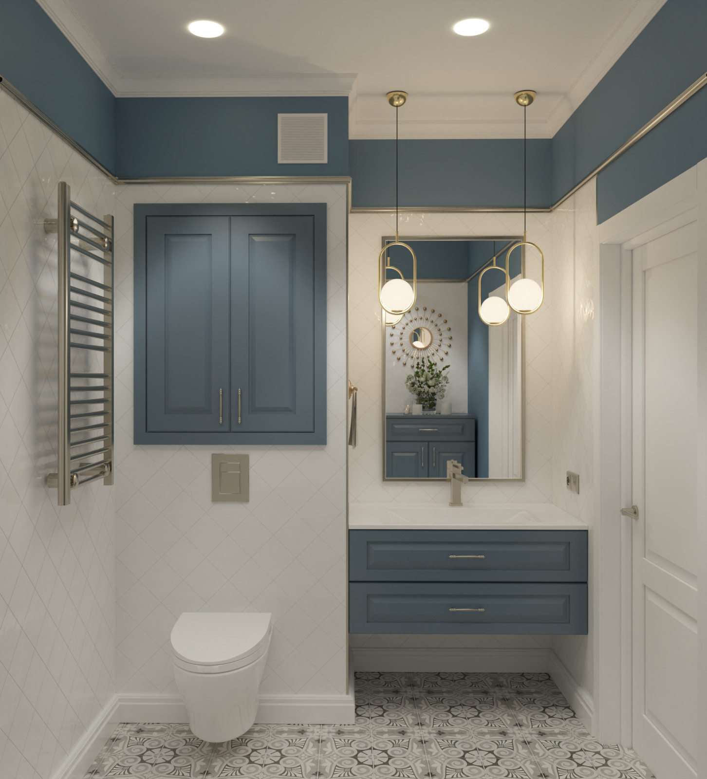 Трёхкомнатная квартира в Ж "Интеллект"