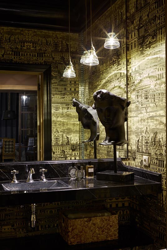 Ванная, Дом в Подмосковье (Проект Марии Пилипенко и Екатерины Федоровой)