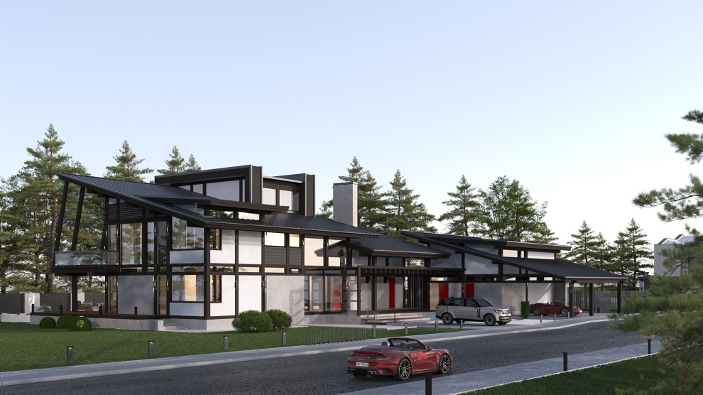 Дом в поселке «Высокий берег» на Истринском водохранилище