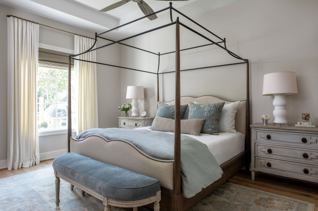 Memorial Transitional modern-schlafzimmer
