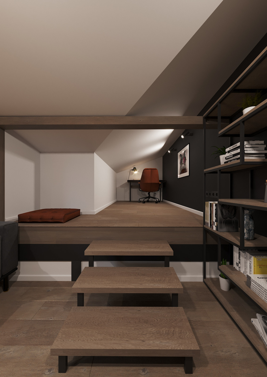 Дизайн интерьера таунхауса в Ростове