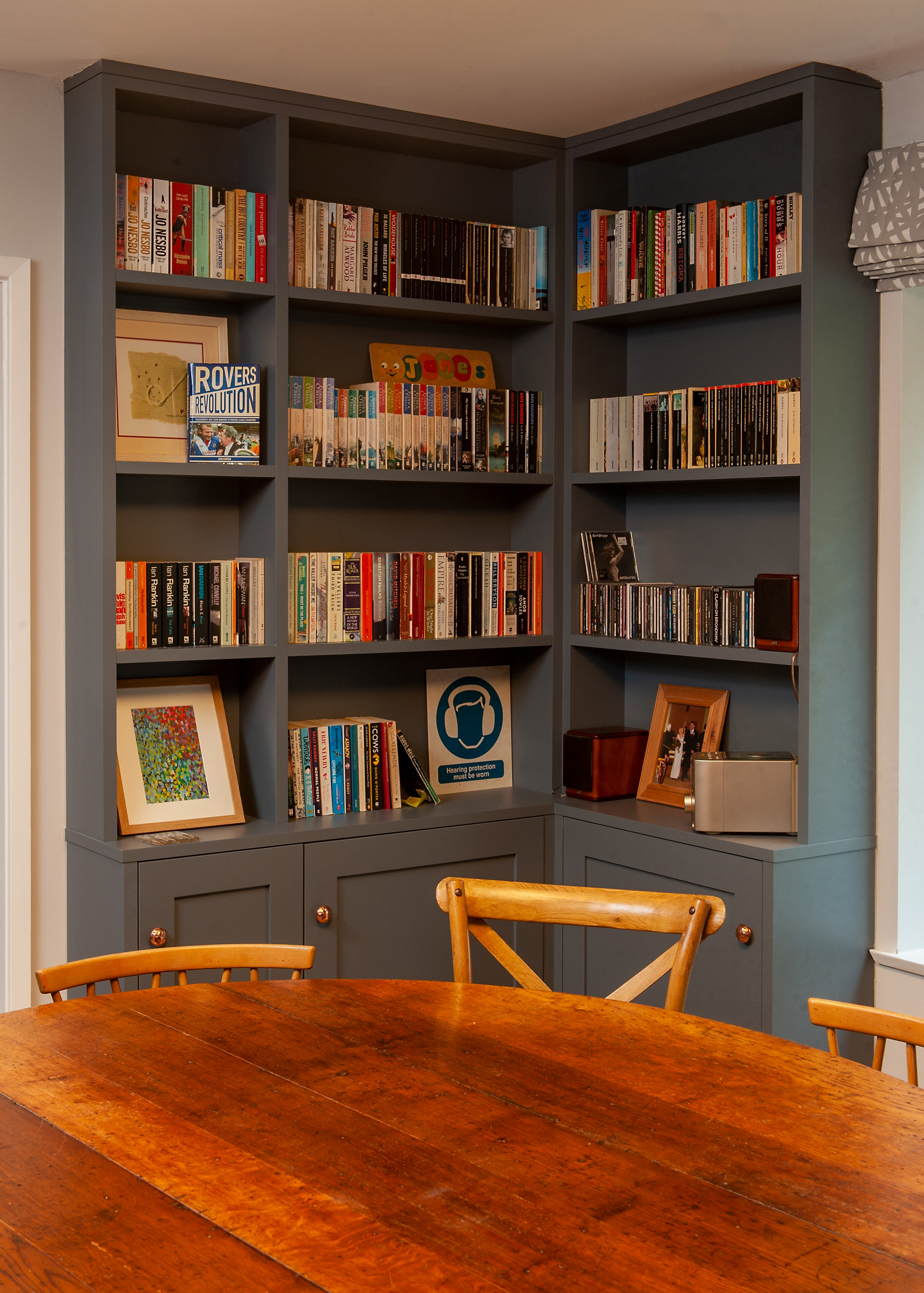 A beautiful old table that we replaced the base of and kept all the lovely patina on top. Clients brief was they wanted the table to feel like a pub table.