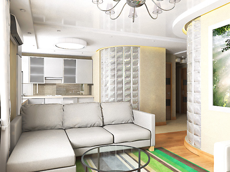 Квартира-студия для молодой пары