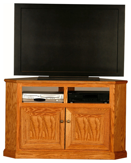 Eagle Furniture Classic Oak 50 Tall Corner Tv Cart Traditional
