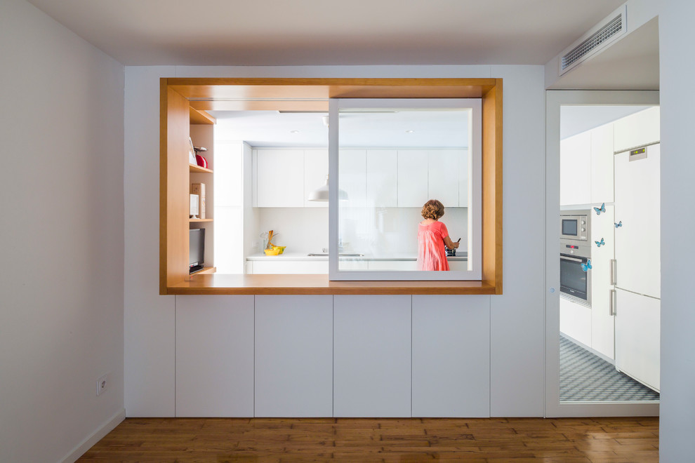 Contemporary kitchen in Barcelona.