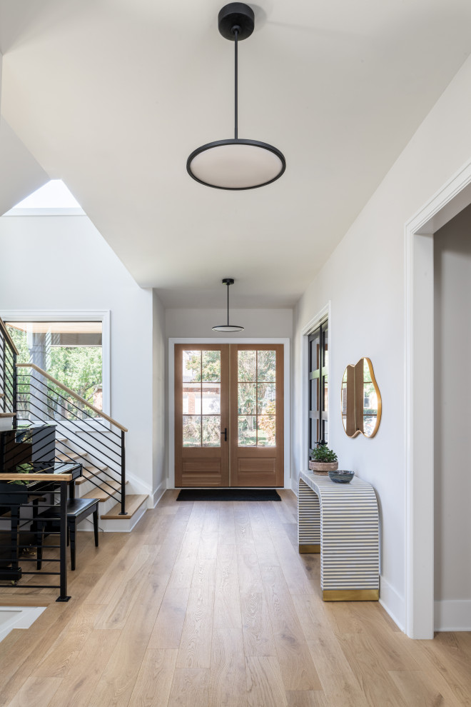 North Arlington Organic Modern Custom Home - Transitional - Entry - DC ...