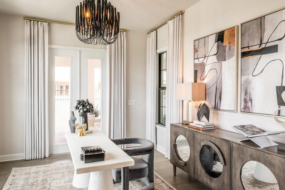 Viera - Transitional - Home Office - Orlando - by Morrone Interiors
