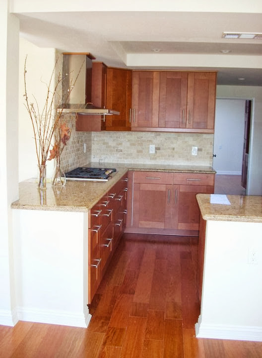 Inspiration for a transitional kitchen remodel in Orange County