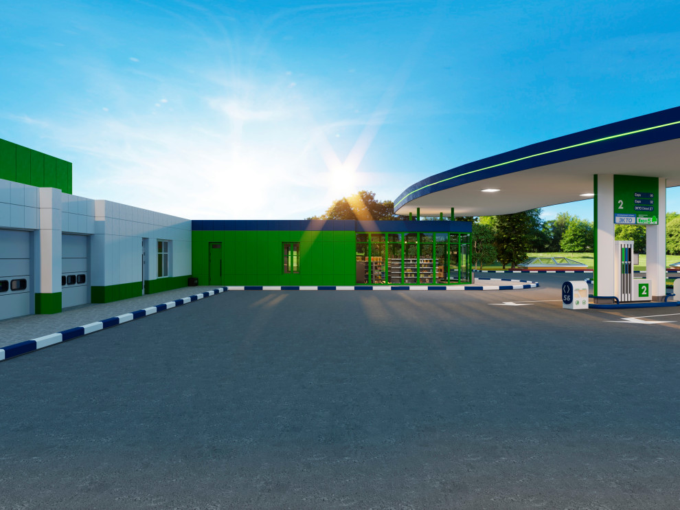 Проект АЗС в Республике Татарстан Exoil