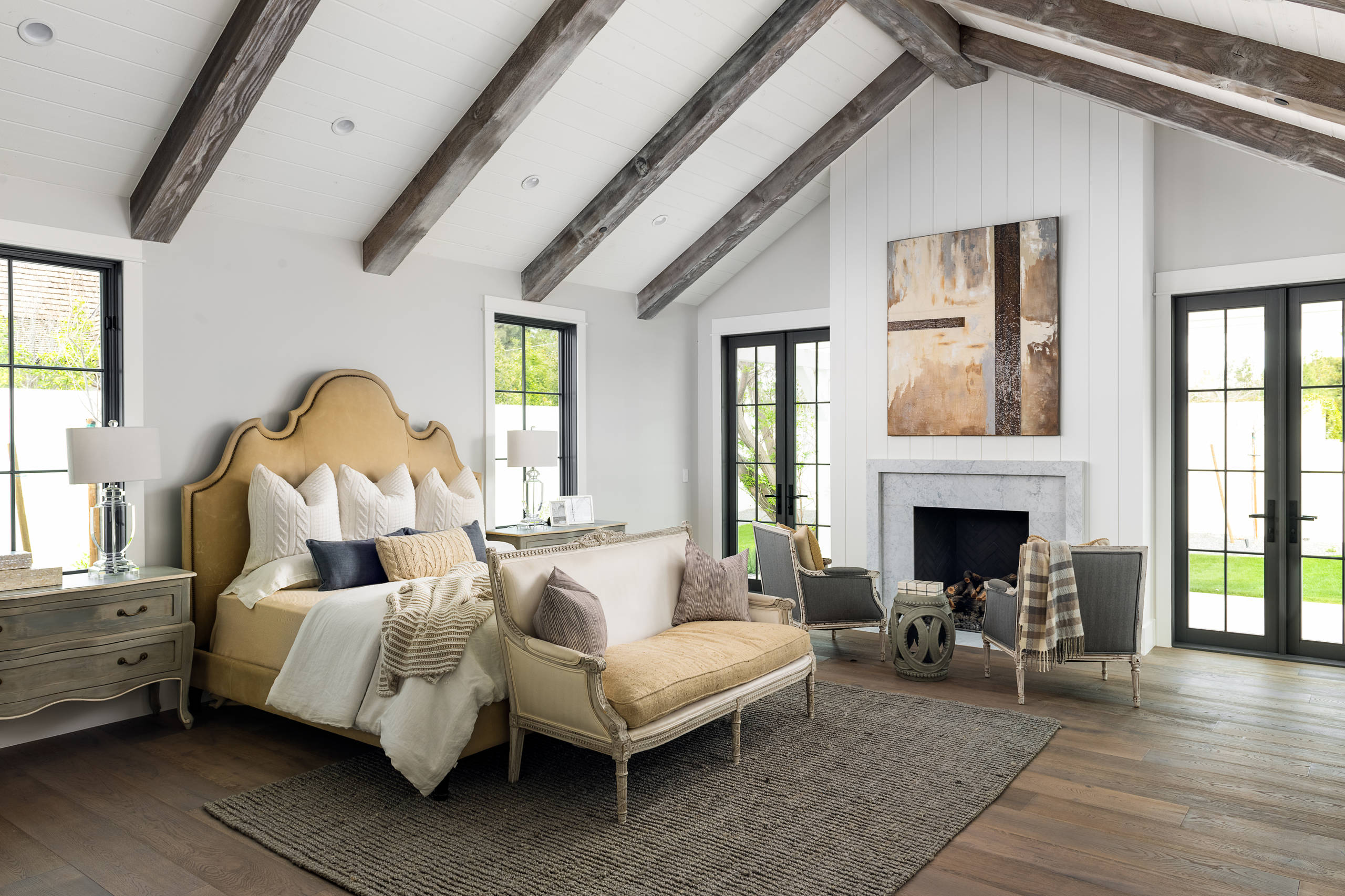 75 French Country Bedroom Ideas You'll Love - January, 2026 | Houzz, image size:2560x1706