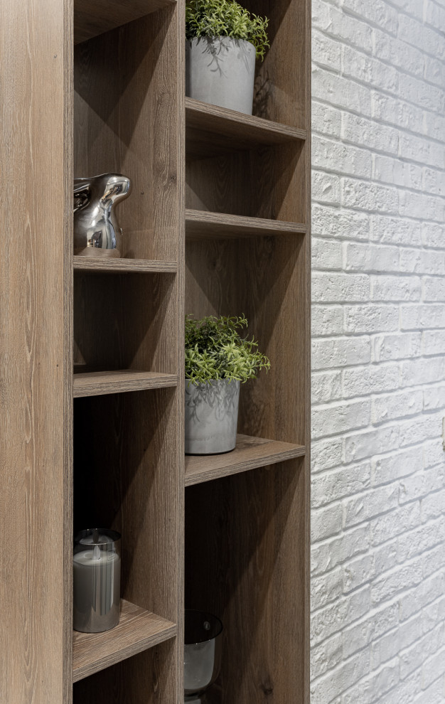 Уютная графичность. Квартира - отдых для семьи врачей