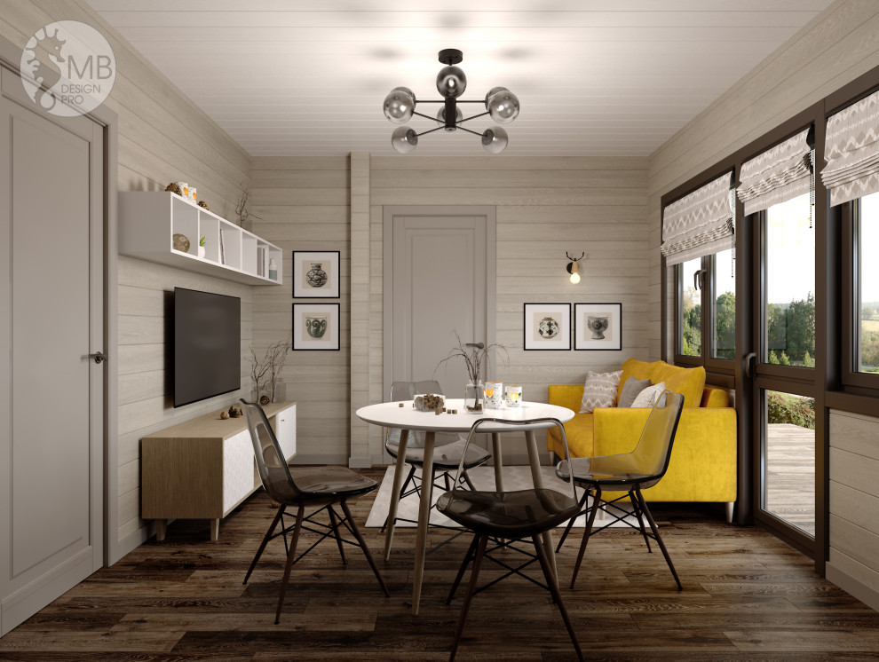 Гостиная в скандинавском стиле