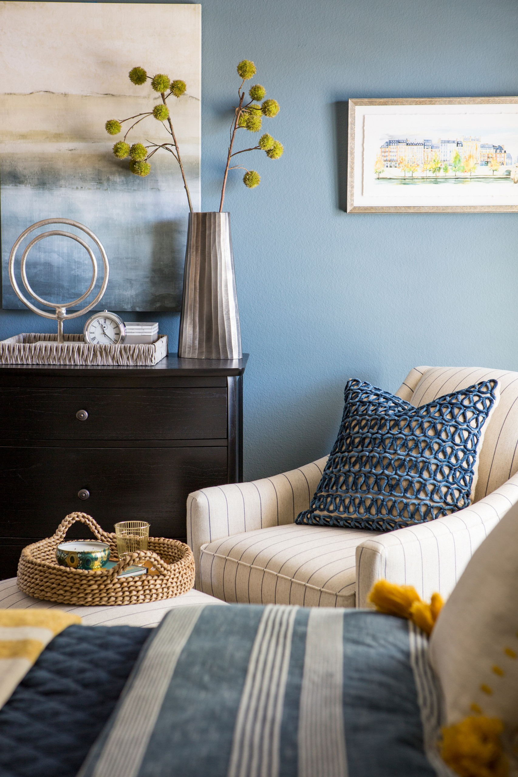 Blissful Blue Dreamy Bedroom