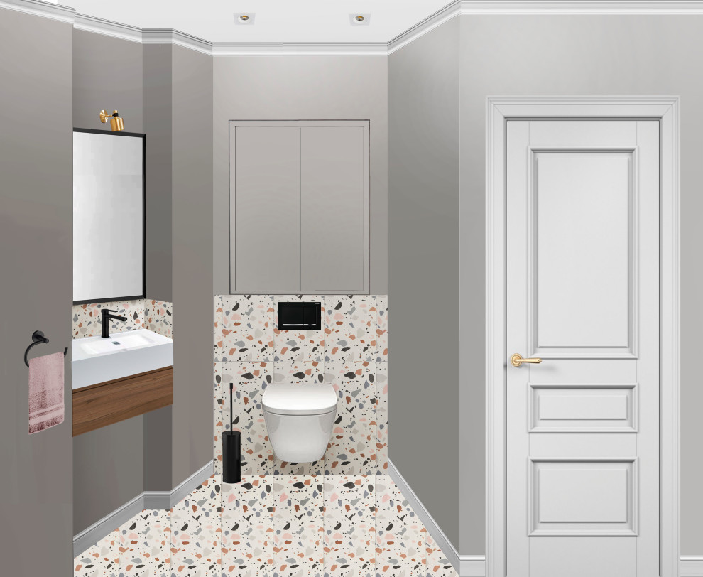 Визуализации - коллажи для проекта квартиры 62кв.м в сталинском доме г. Москва