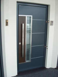 Distinctive FRONT DOORS on display  