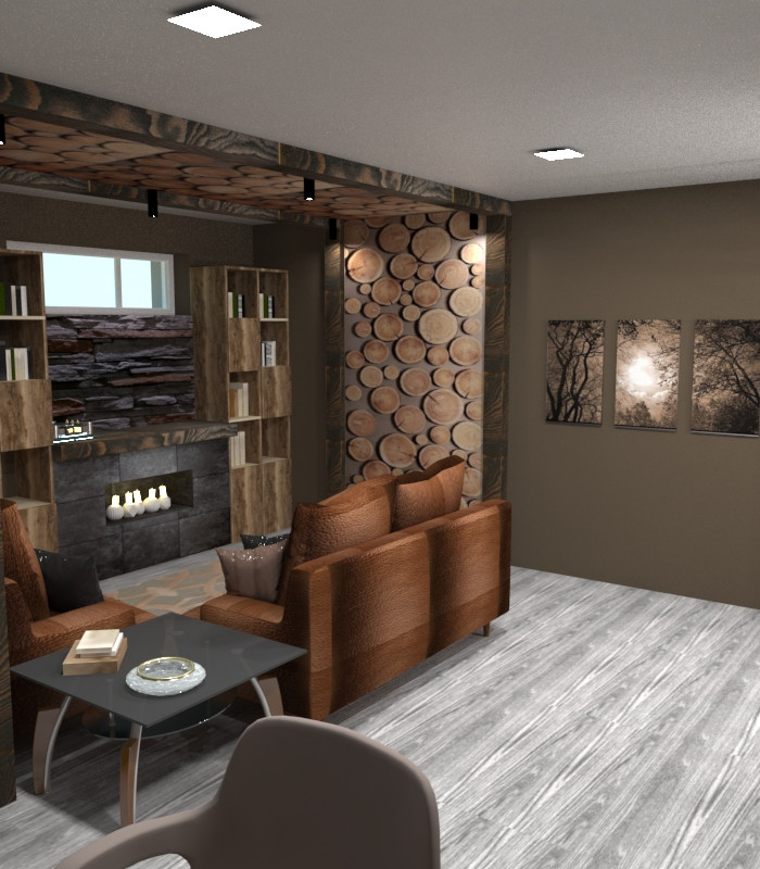 Дизайн интерьера 3д-визуализация