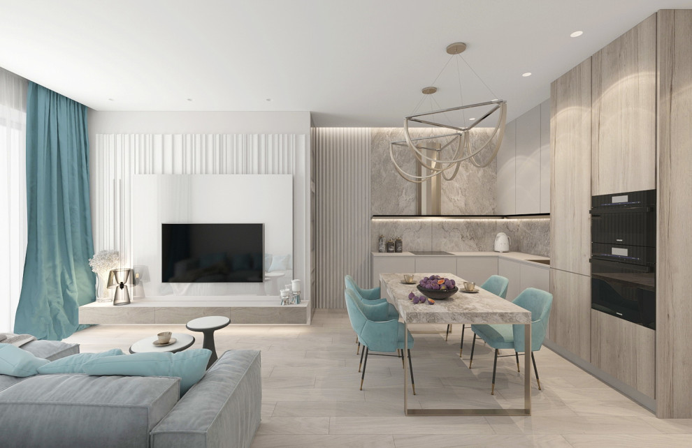 Бирюзовый минимализм