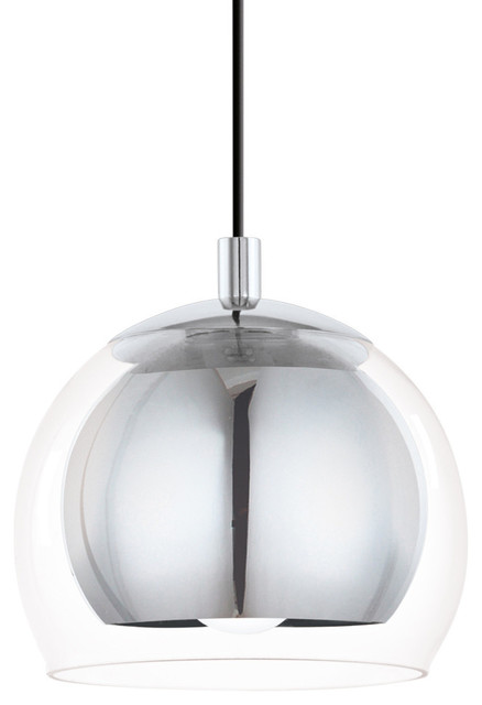 Eglo Rocamar Pendant Ceiling Light, Polished Chrome