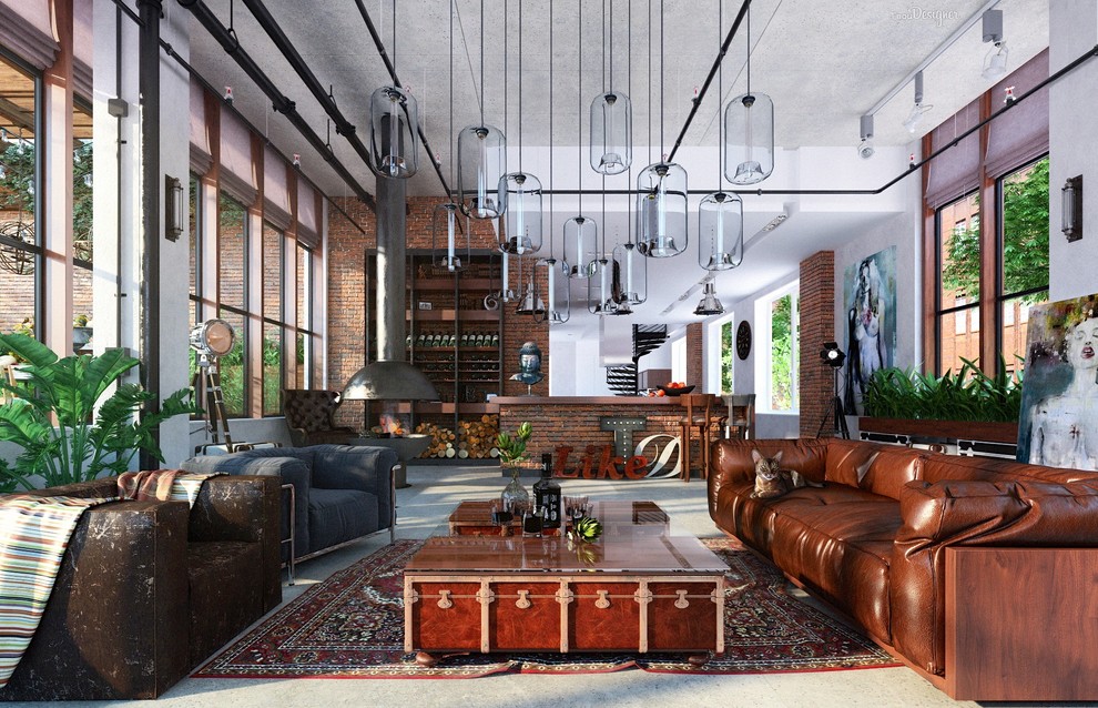 Лофт для молодого человека / Gentleman's Loft