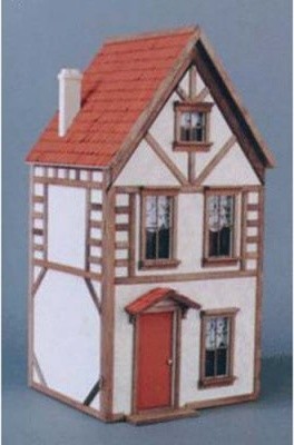 Real Good Toys Country Tudor Dollhouse Kit - 1 Inch Scale