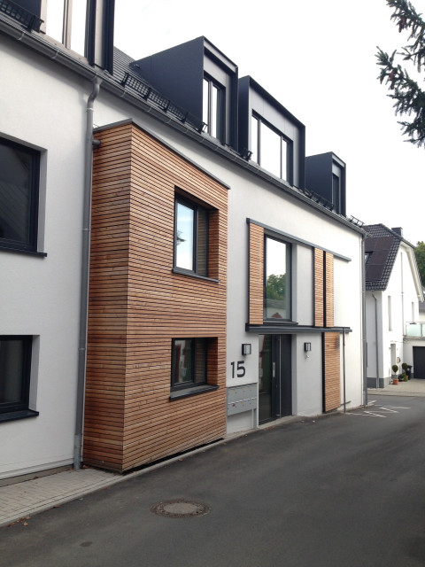 Ansicht I Eingangsbereich contemporary-fasad