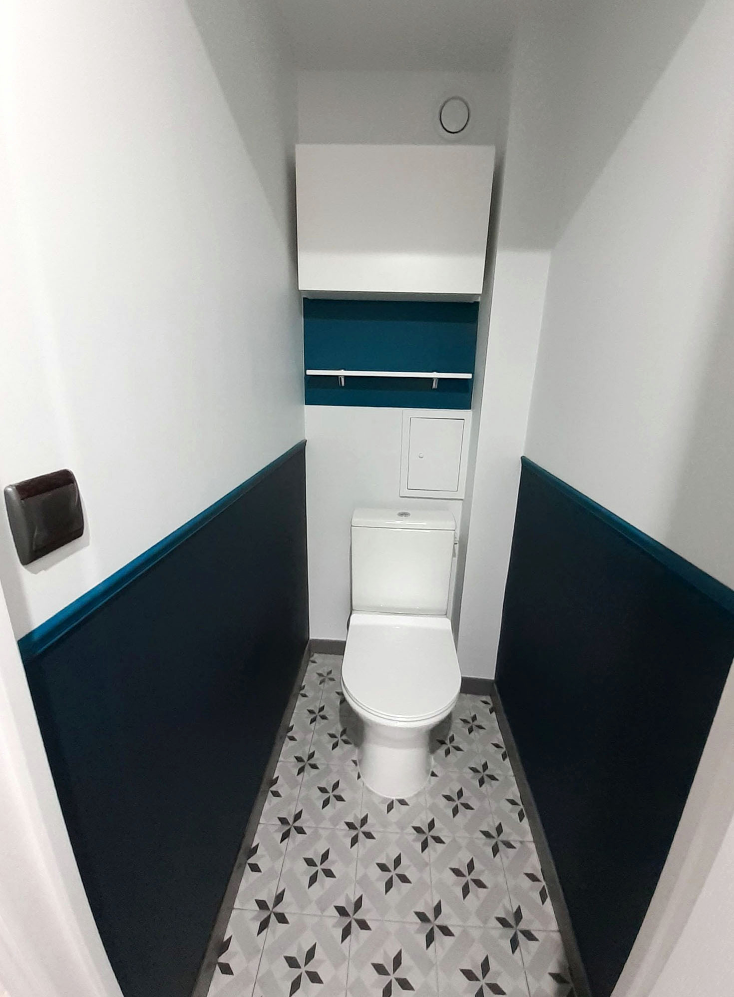 Rénovation d'un appartement / toilette 1 m²