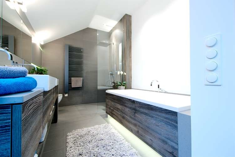 Modernes Badezimmer in Düsseldorf